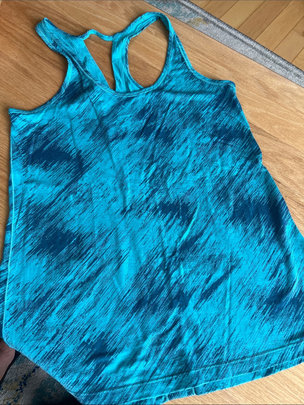 Smartwool Teal Performance Racerback Tank